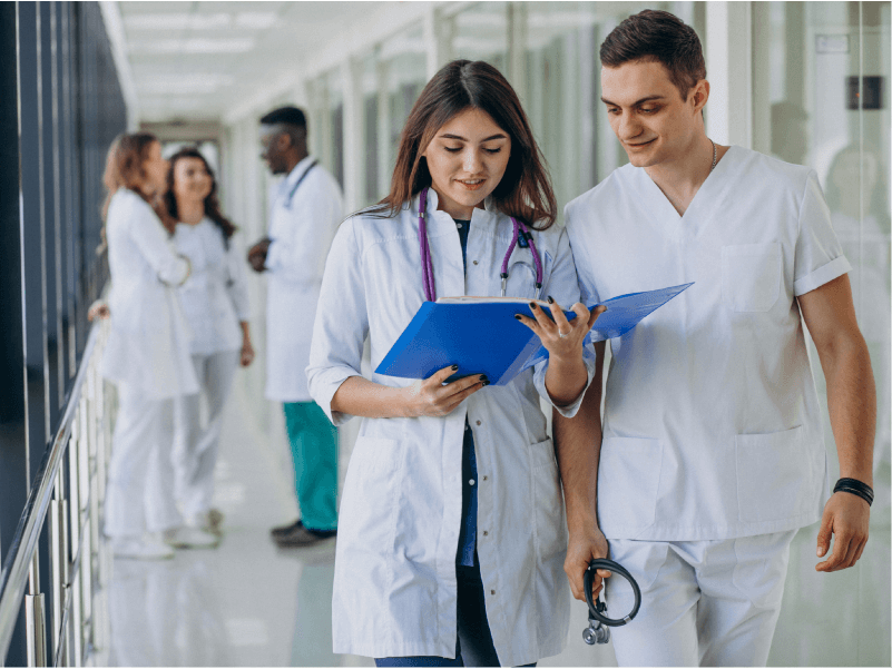 Conjunto De Médicos, Enfermeiro E Cirurgião, Equipe Médica